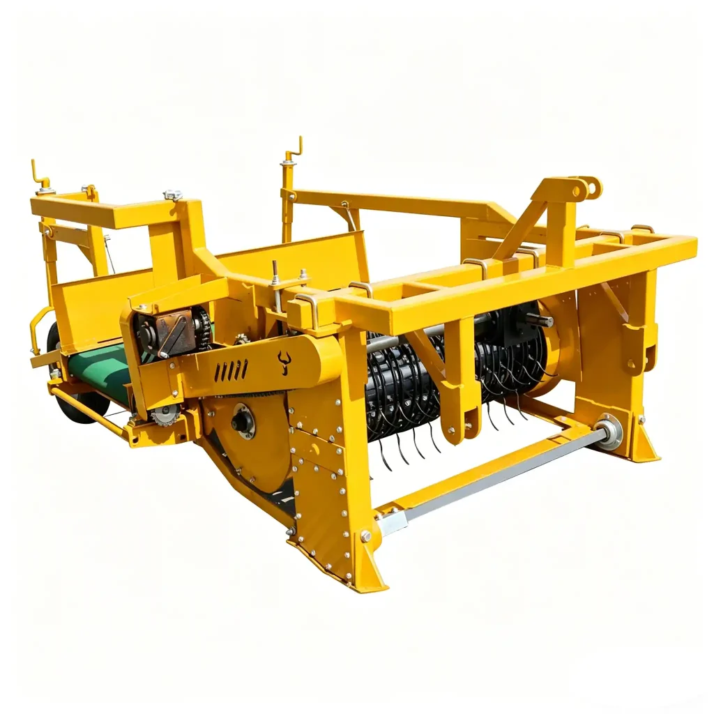 4BYH-1.3 Kidney Bean Puller _ 2 Row PTO Tractor Harvester